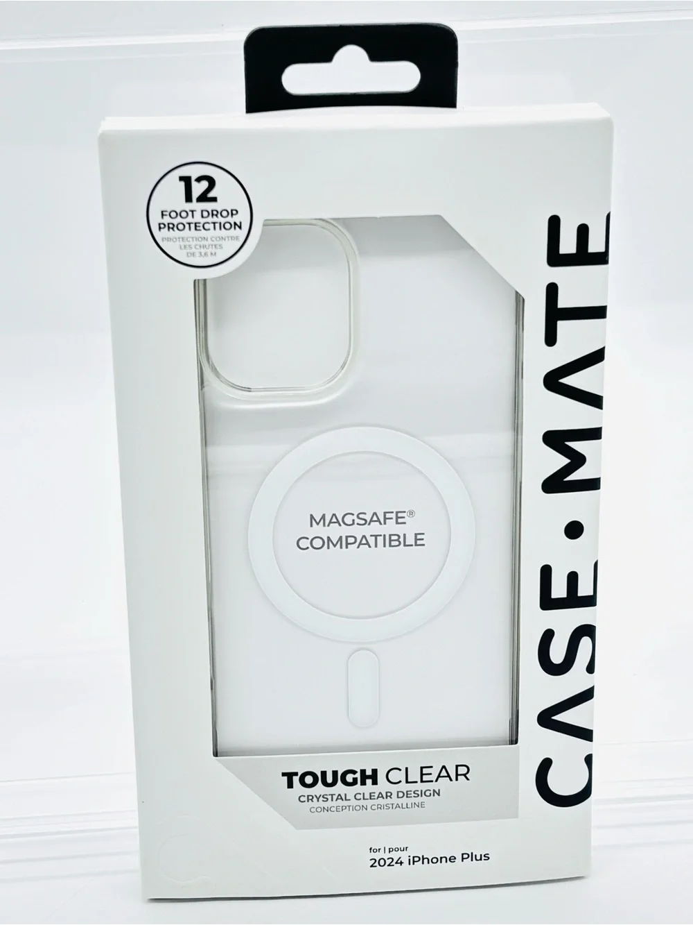 Case Mate Tough Clear iPhone 16 Plus MagSafe Case Crystal Clear 12 Ft Drop New